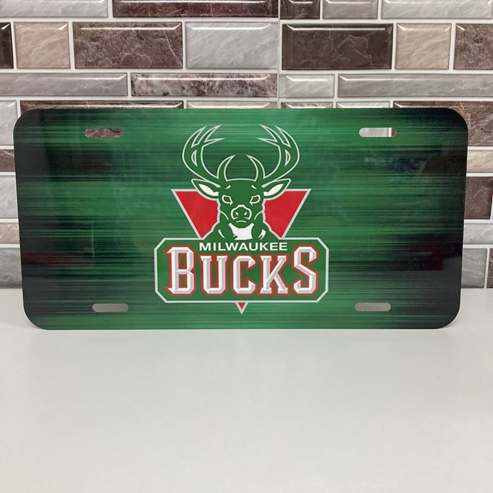 Milwaukee Bucks License Plate